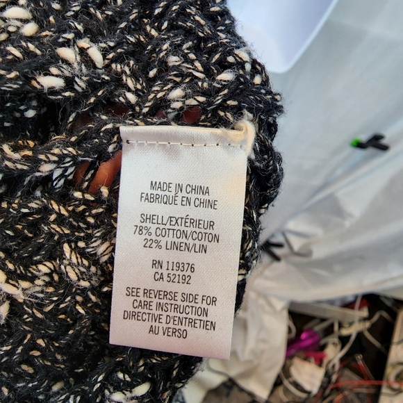 Helmut Lang linen blend knit sweater, stretchy - Picture 13 of 15